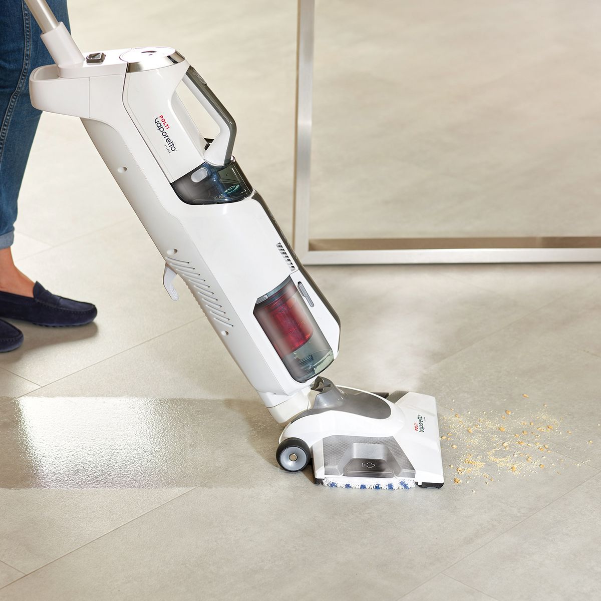 POLTI Balai vapeur 3 clean PTEU0295  - Noir et blanc