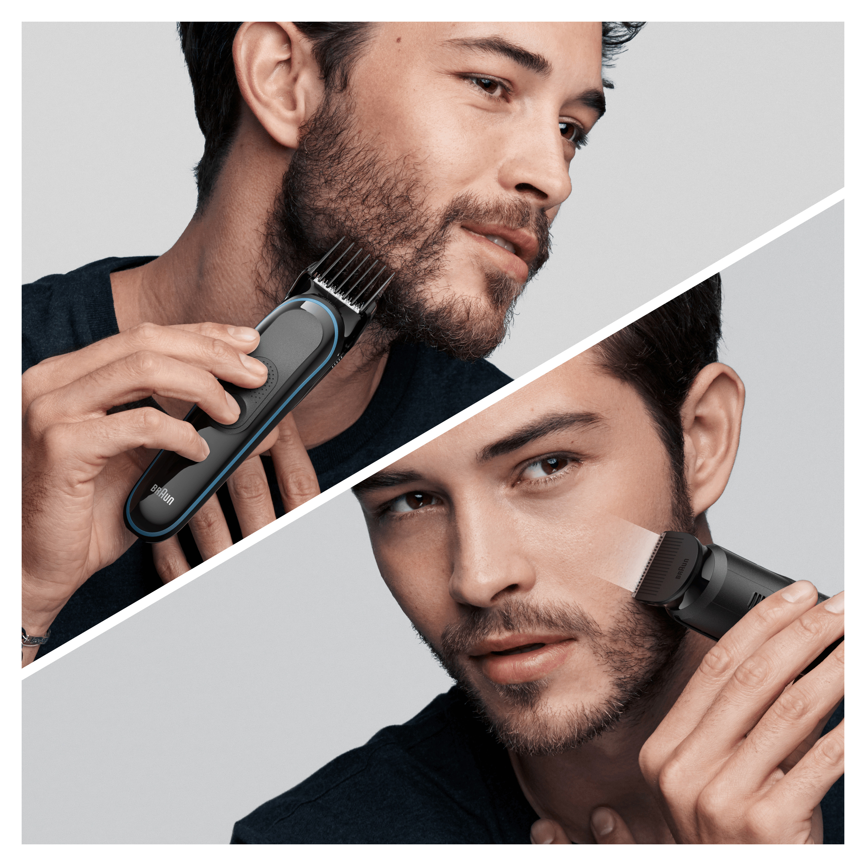 Voir la diapositive 6 : BRAUN Tondeuse multi MGK5345 - Noir