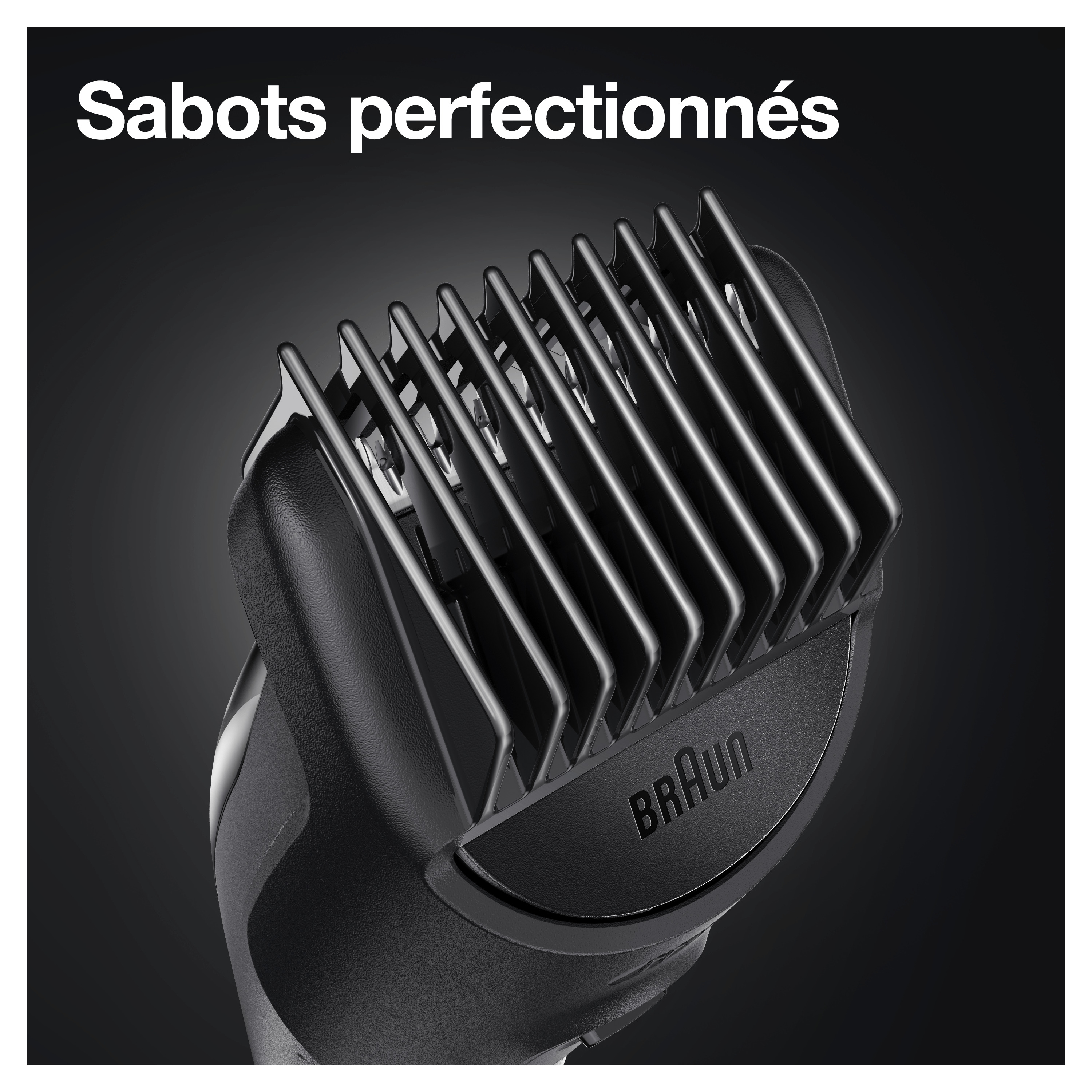 Voir la diapositive 8 : BRAUN Tondeuse multi MGK5345 - Noir