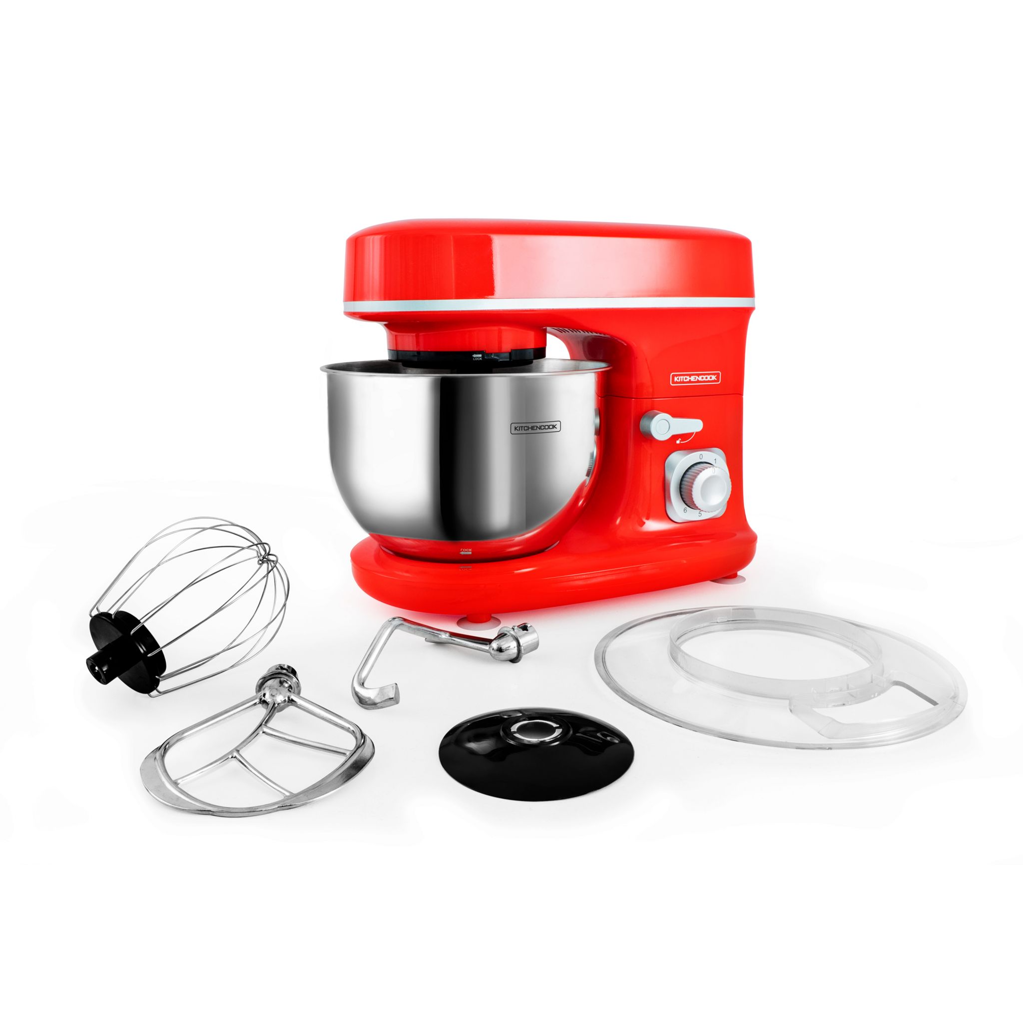 Voir la diapositive 4 : KITCHENCOOK Robot pâtissier REVOLVE - Rouge