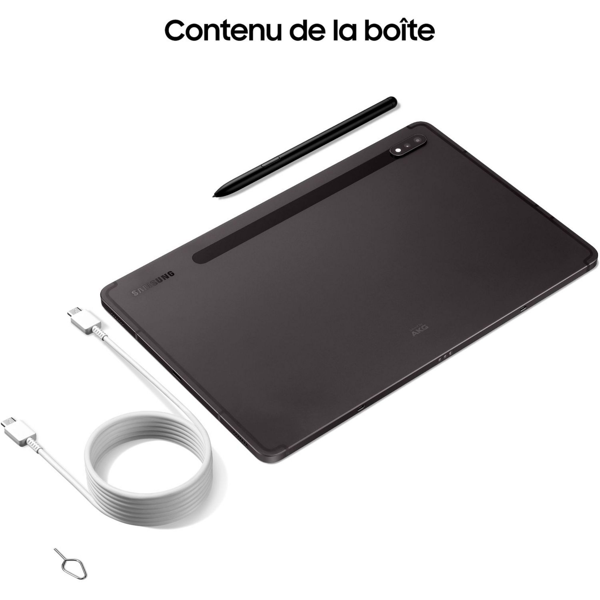 Voir la diapositive 6 : SAMSUNG Tablette tactile TAB S8 128 Go - Anthracite