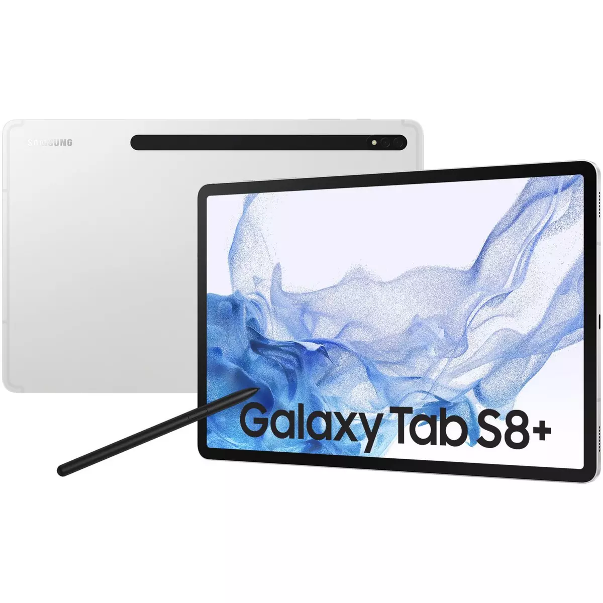 Samsung Galaxy Tab S8 Plus 12,4 128 Go [Wi-Fi] argent - Tablette tactile -  Achat moins cher