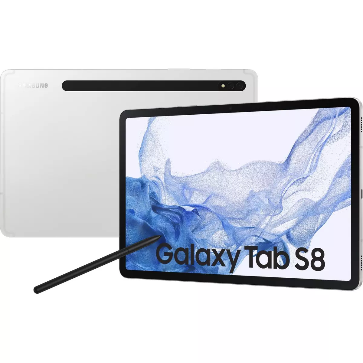SAMSUNG Tablette tactile TAB S8 128 Go - Argent pas cher 