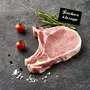 MON BOUCHER Côte de porc première terroir avec os à griller Label Rouge 1 pièce 280g