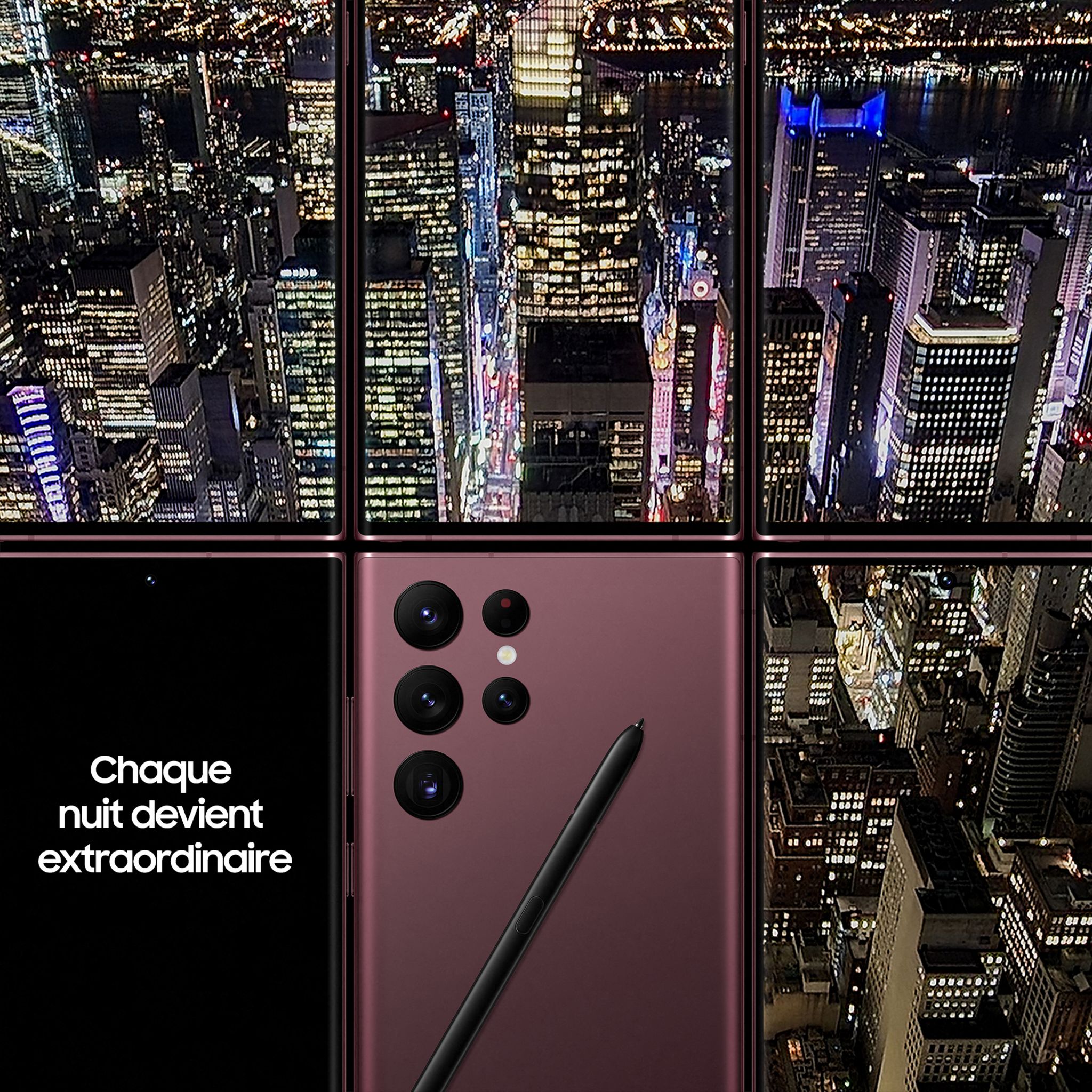Voir la diapositive 6 : SAMSUNG Galaxy S22 Ultra 256GO - Noir