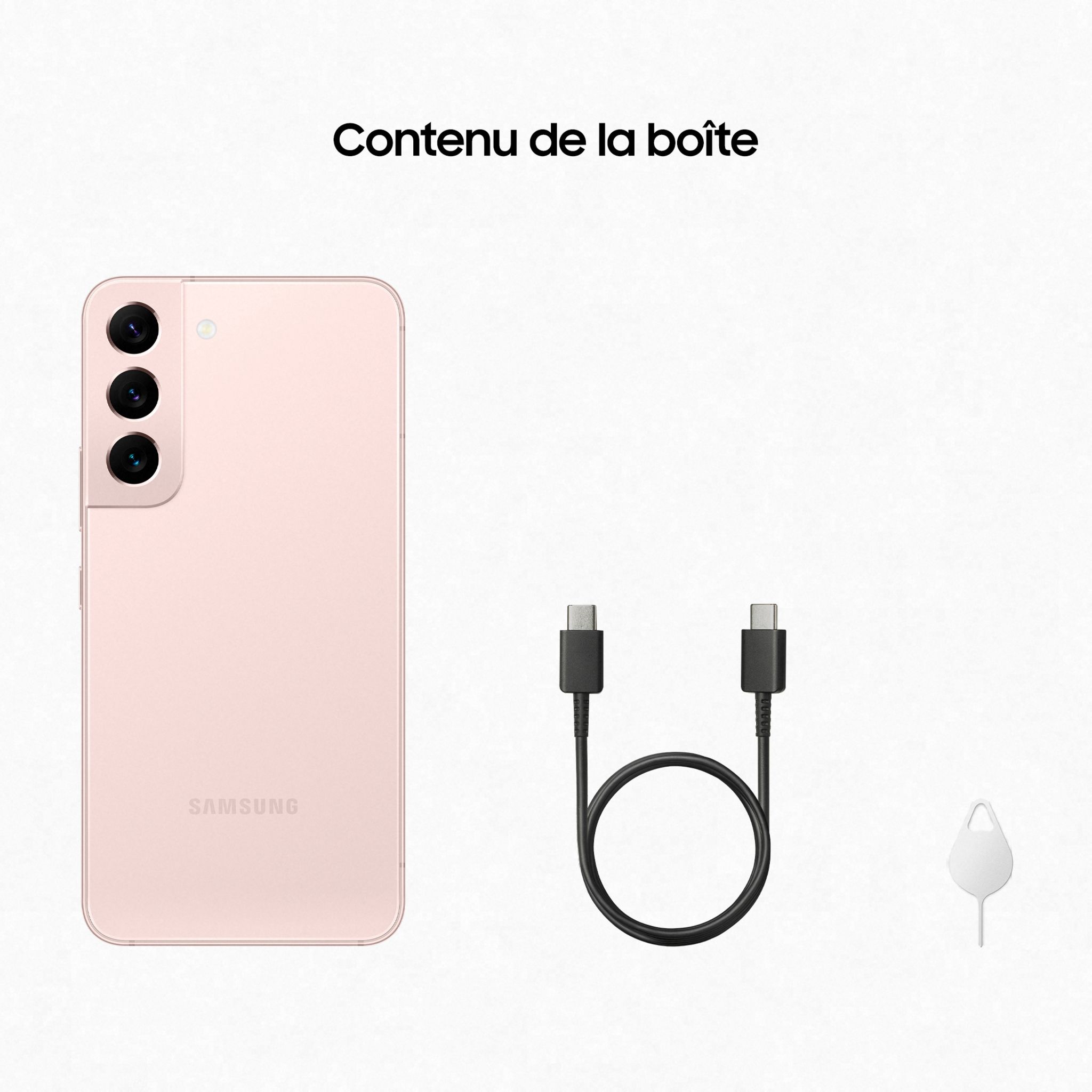 Voir la diapositive 7 : SAMSUNG Galaxy S22 256GO - Rose