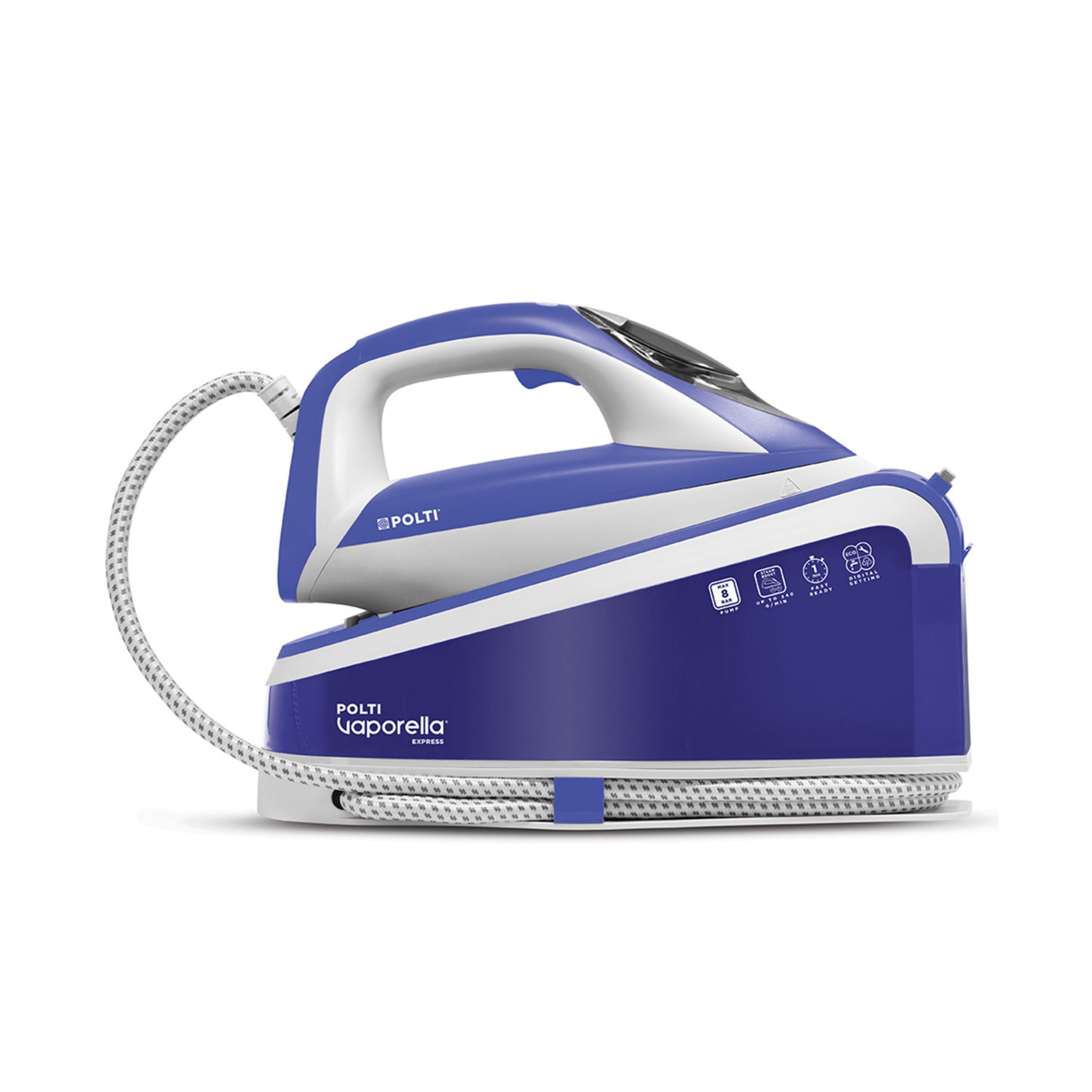 Voir la diapositive 1 : VAPORELLA Centrale vapeur VE3030 - Bleu