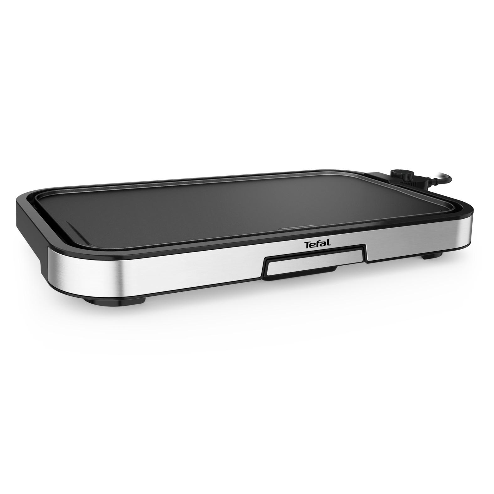 Voir la diapositive 5 : TEFAL Plancha électrique XL CB631D10 - Acier