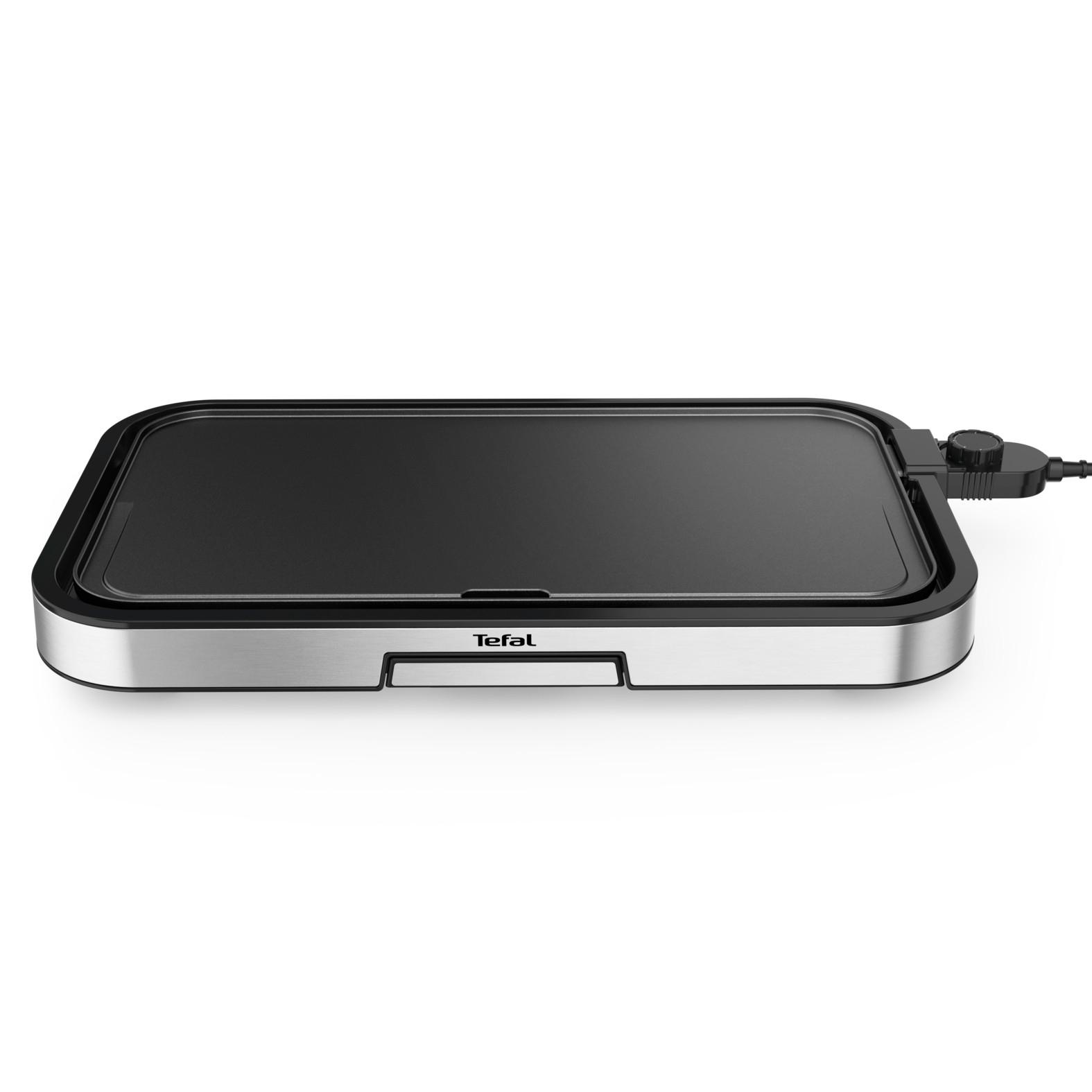 Voir la diapositive 6 : TEFAL Plancha électrique XL CB631D10 - Acier