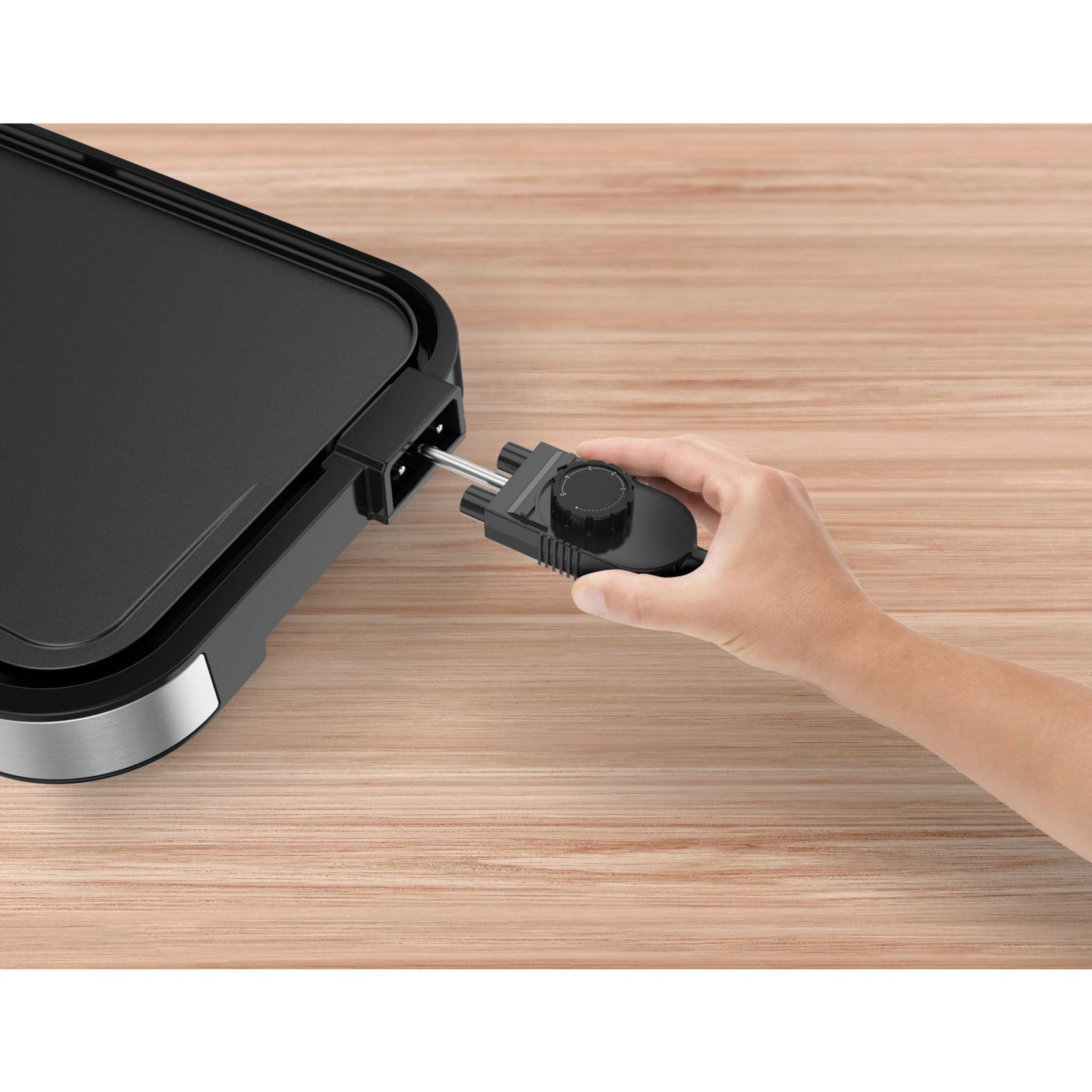 Voir la diapositive 9 : TEFAL Plancha électrique XL CB631D10 - Acier