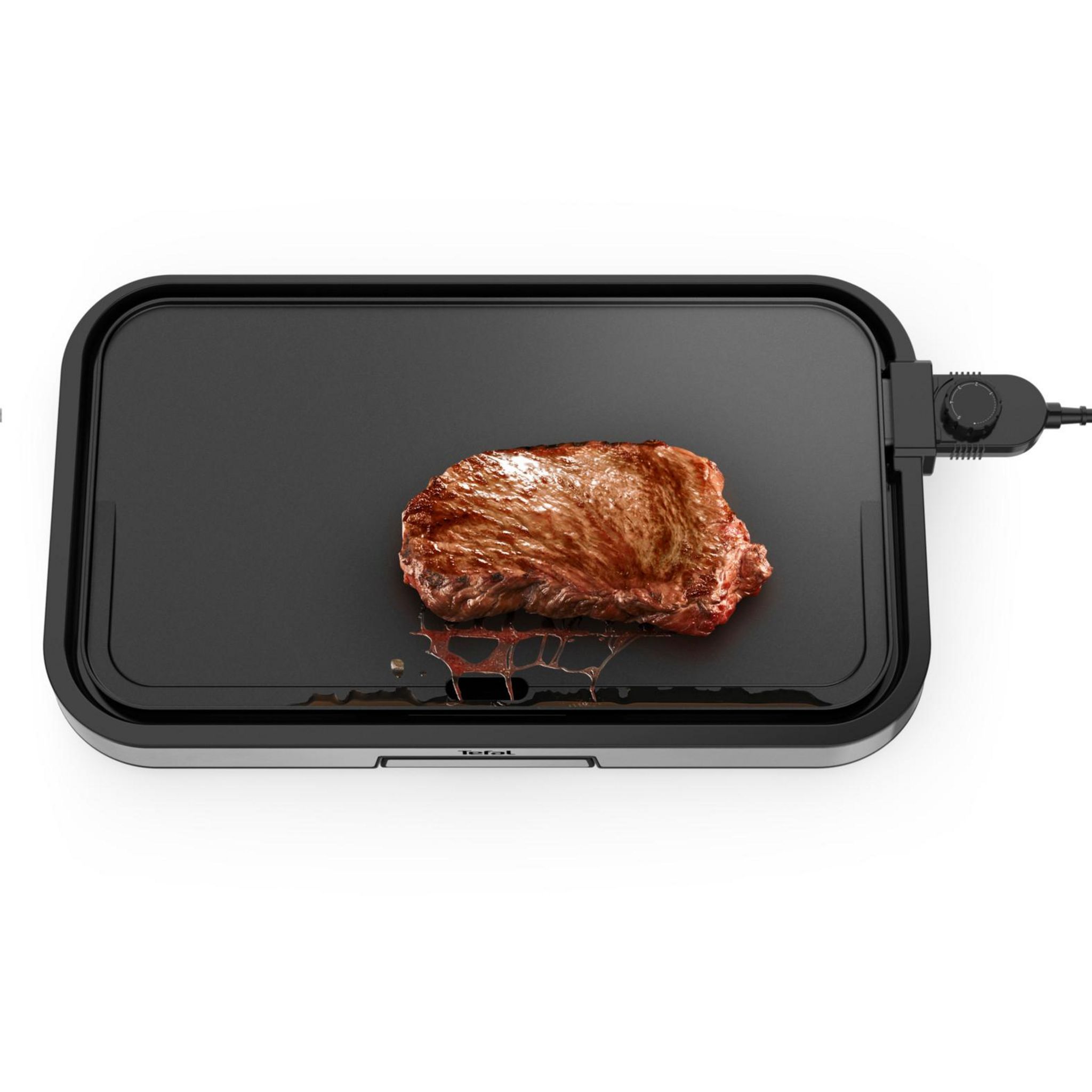 Voir la diapositive 10 : TEFAL Plancha électrique XL CB631D10 - Acier