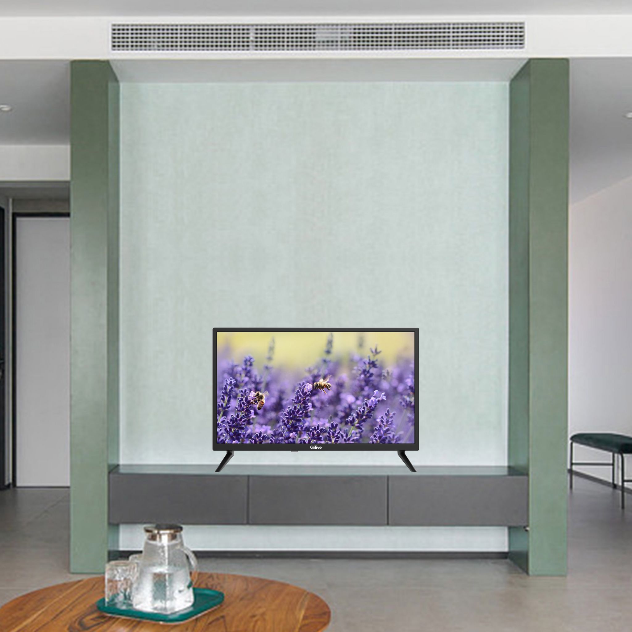 Voir la diapositive 2 : QILIVE Q24H221B TV DLED HD 60 cm