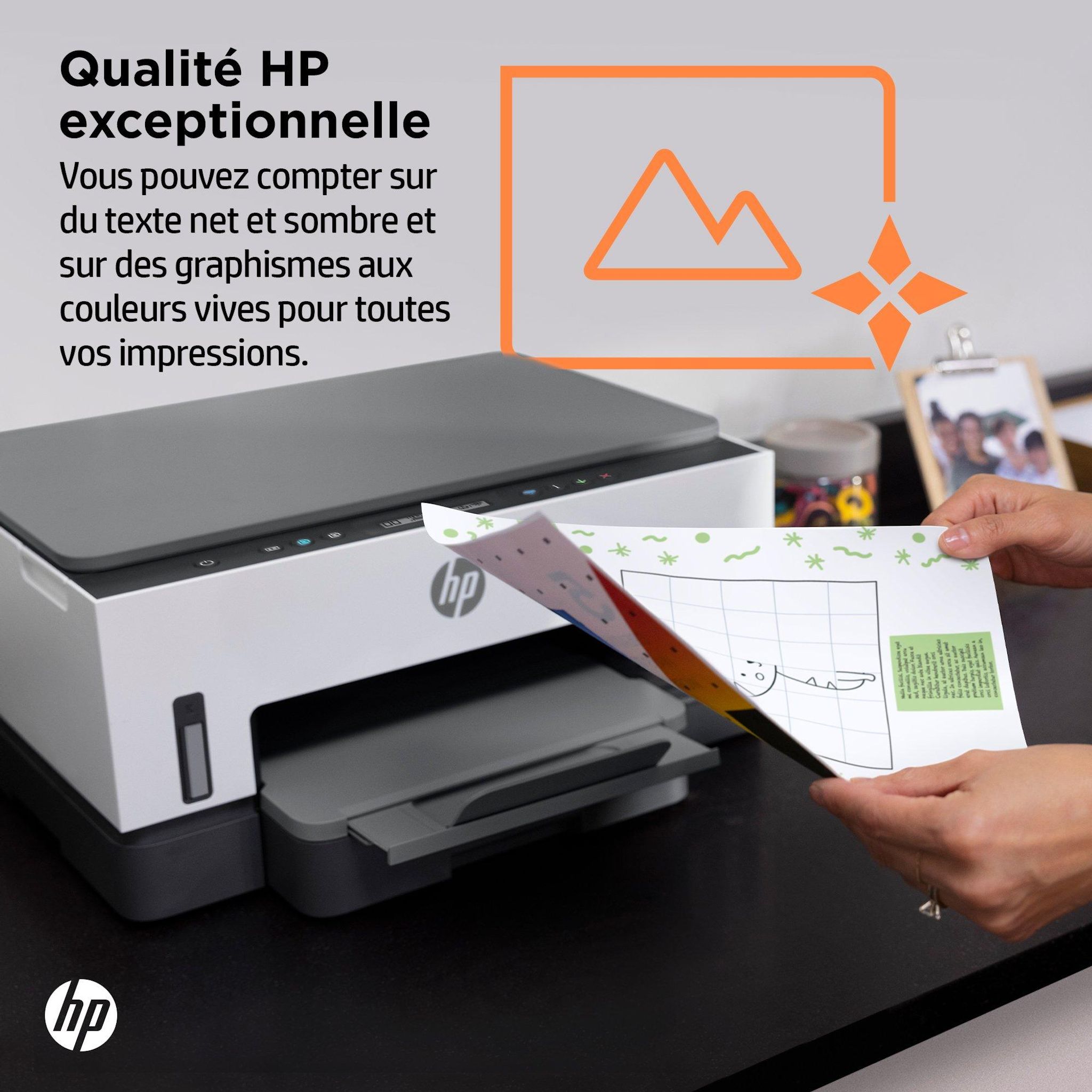 Voir la diapositive 7 : HP Imprimante Jet d'encre SMART TANK PLUS 7005