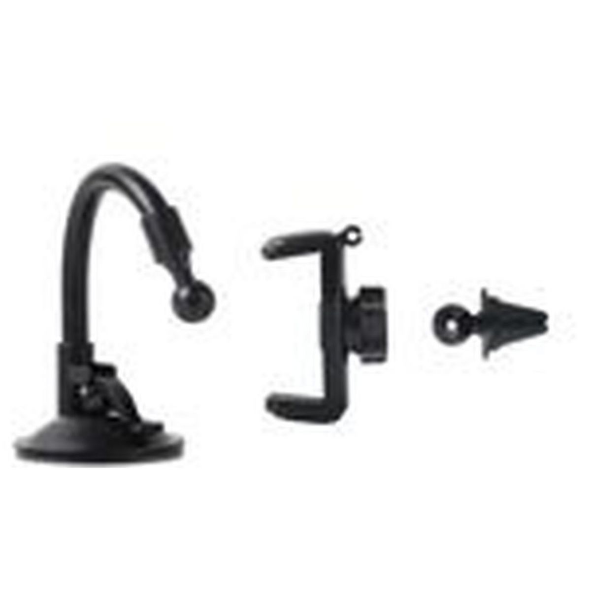 QILIVE Support voiture pour pare brise et grille d'aération - Noir