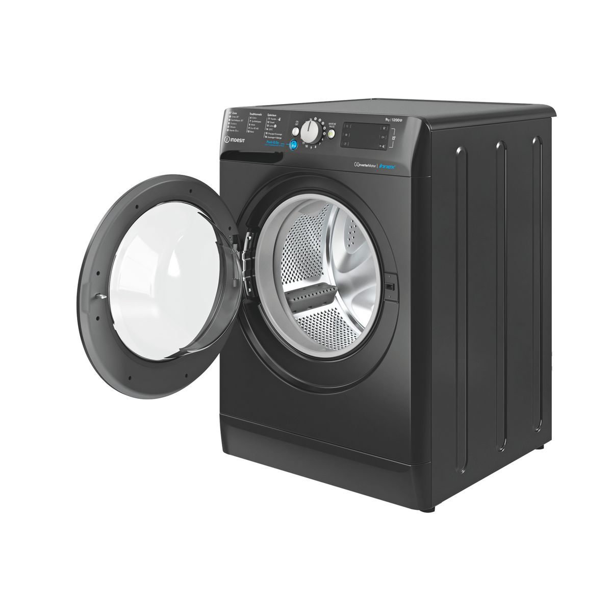 INDESIT Lave linge hublot BWE91284XKFRN, 9 kg, 1200 T/min