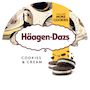 Voir la diapositive 2 : HAAGEN DAZS Pot de crème glacée vanille cookies et crème 386g