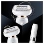 Voir la diapositive 7 : BRAUN Épilateur électrique SES 9005 3D - Blanc