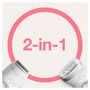 Voir la diapositive 5 : BRAUN Épilateur électrique SES 9-705 - Blanc