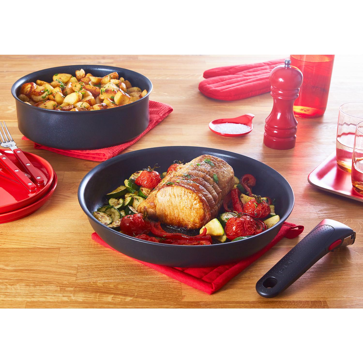 Voir la diapositive 4 : TEFAL Poignée amovible gamme INGENIO DAILY COOK