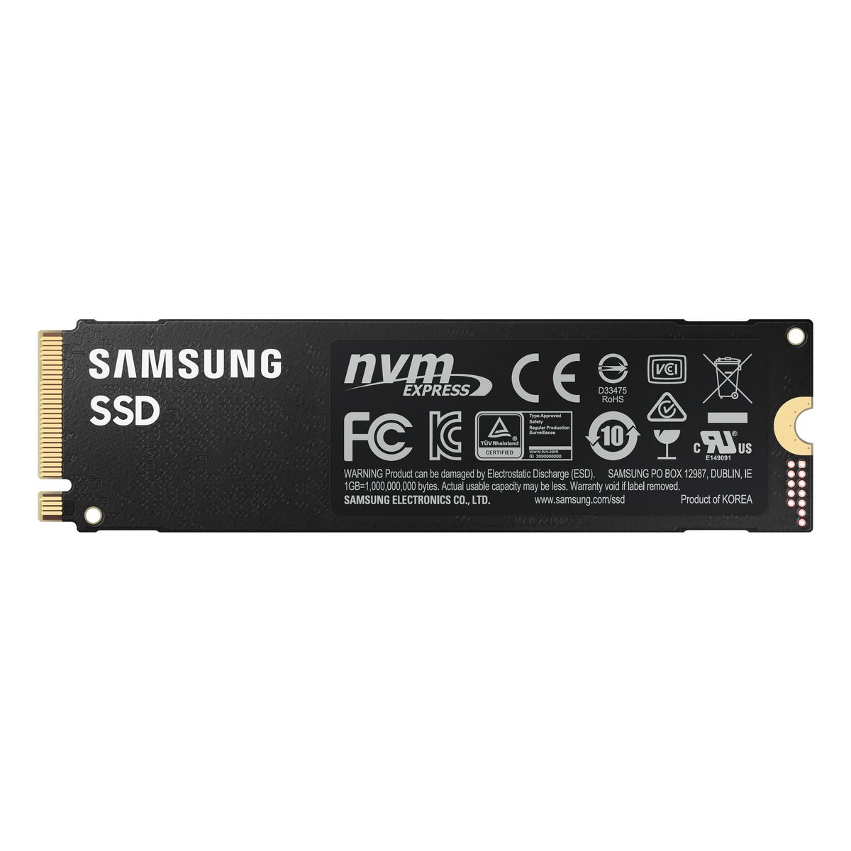 SAMSUNG Disque dur SSD INTERN 980PRO 1TO