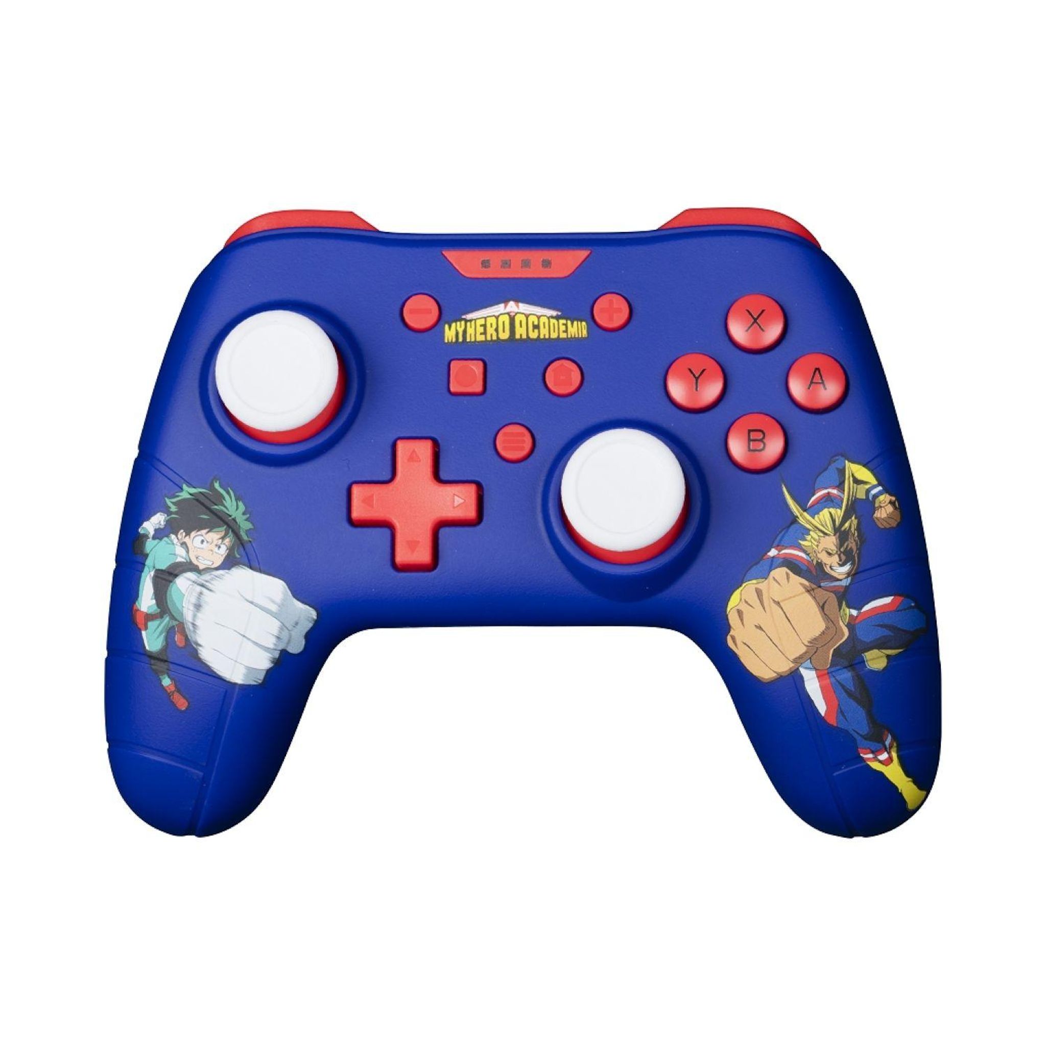 KONIX Manette Filaire My Hero Academia - Bleu pour Nintendo Switch