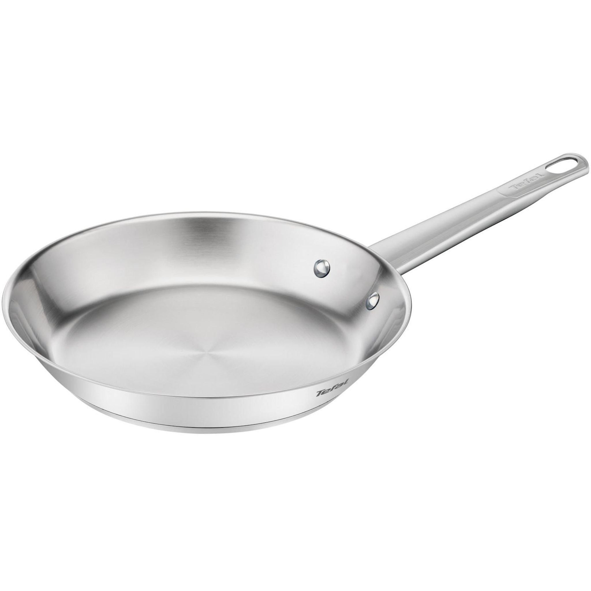 TEFAL Poêle 24 cm inox COOK EAT Tous feux dont induction