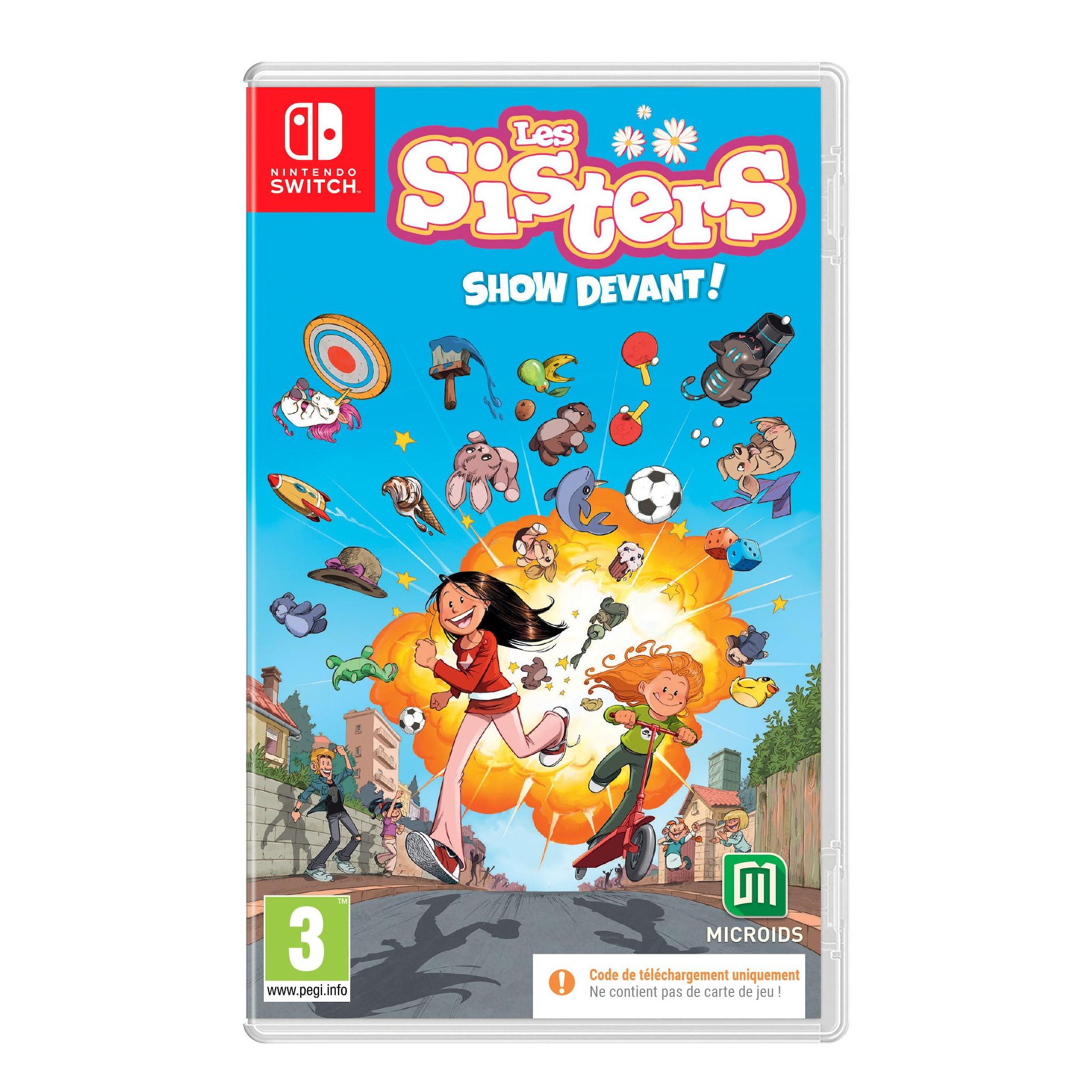 MICROIDS Les Sisters - Show Devant ! Nintendo Switch - Code de Téléchargement
