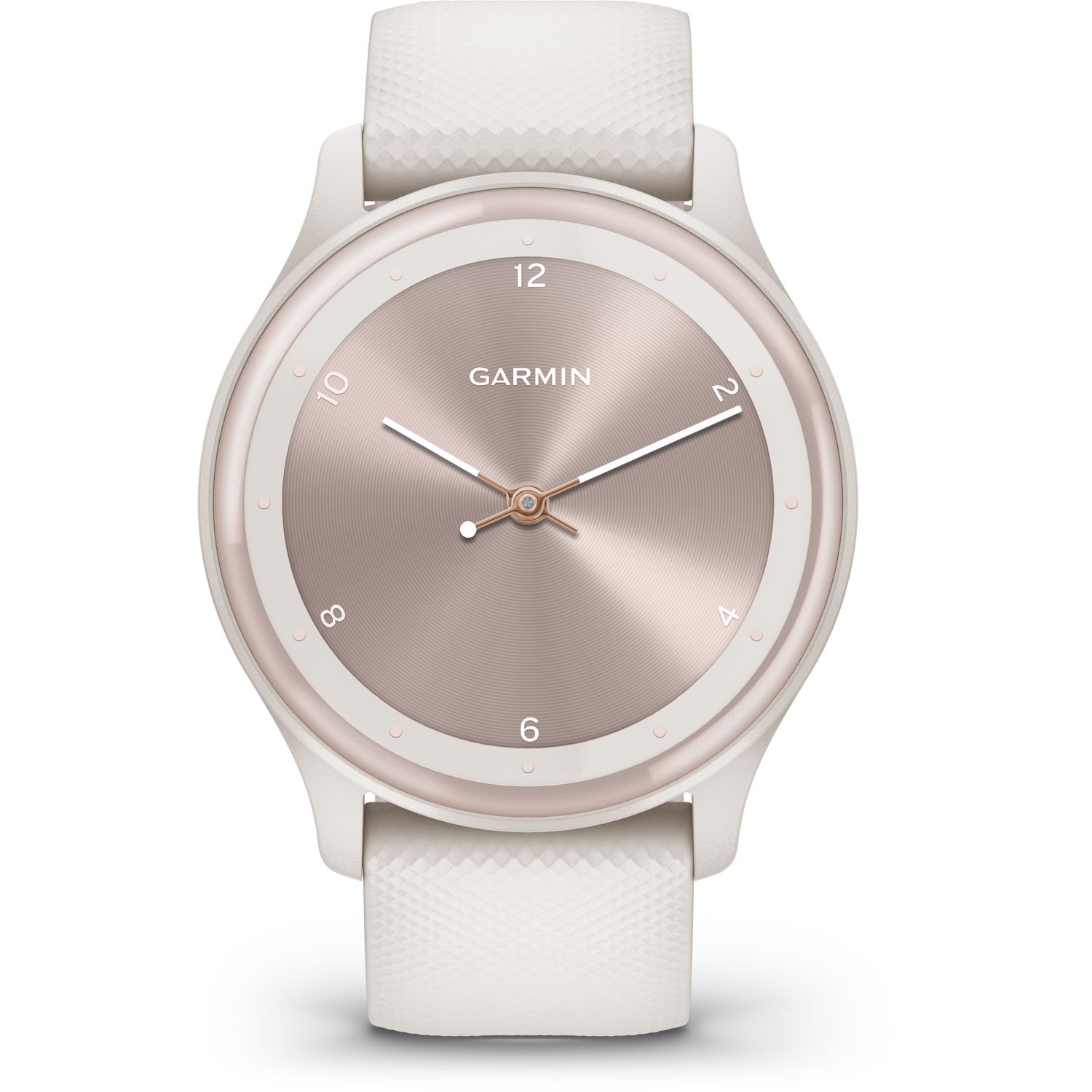 Voir la diapositive 2 : GARMIN Montre connectée VIVOMOVE Sport - Or Ivoire