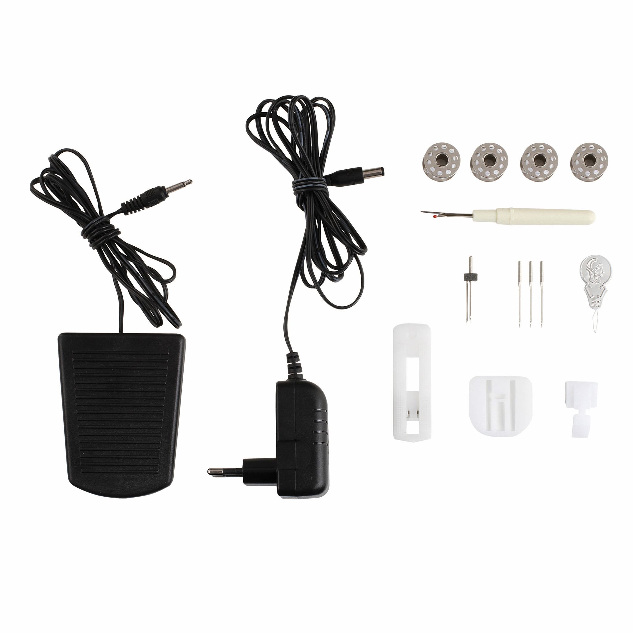 Voir la diapositive 5 : LIVOO Machine à coudre DOM343 - Blanc