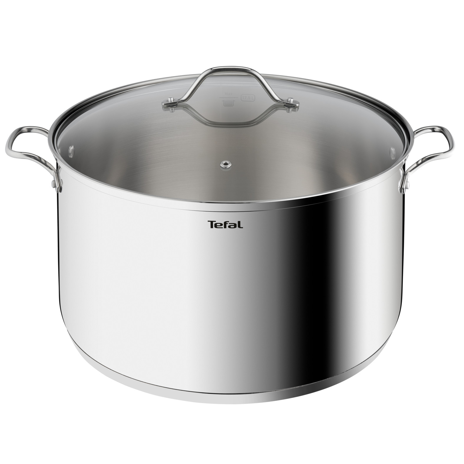 TEFAL Marmite 36 cm (20 L) tous feux dont induction avec couvercle INTUITION XL
