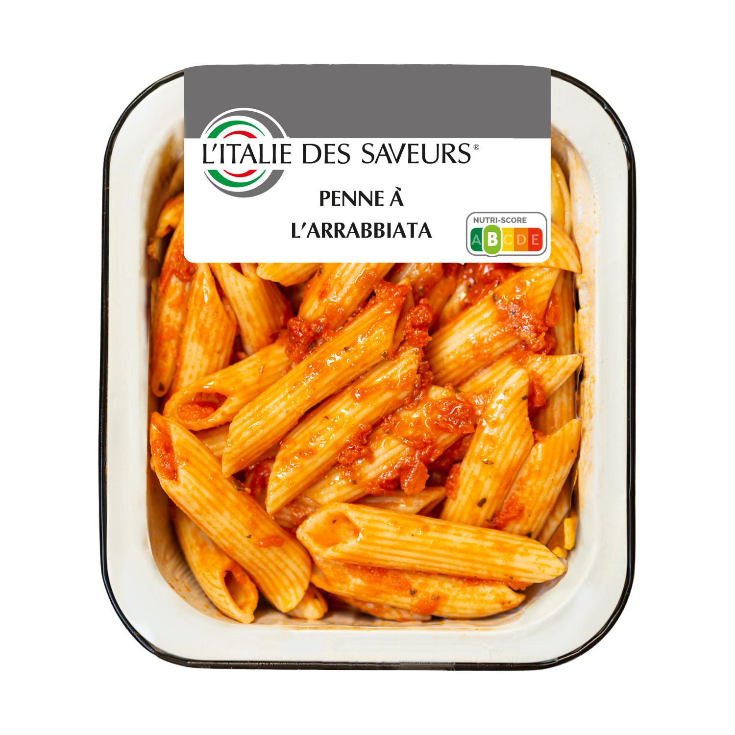 L'ITALIE DES SAVEURS Penne à l'arrabbiata à poêler 300g