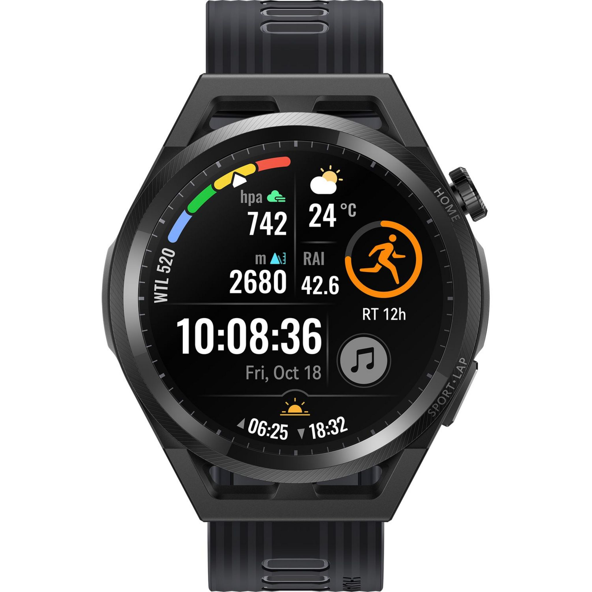 Voir la diapositive 3 : HUAWEI Watch Gt Runner+Scale 3 - Noir