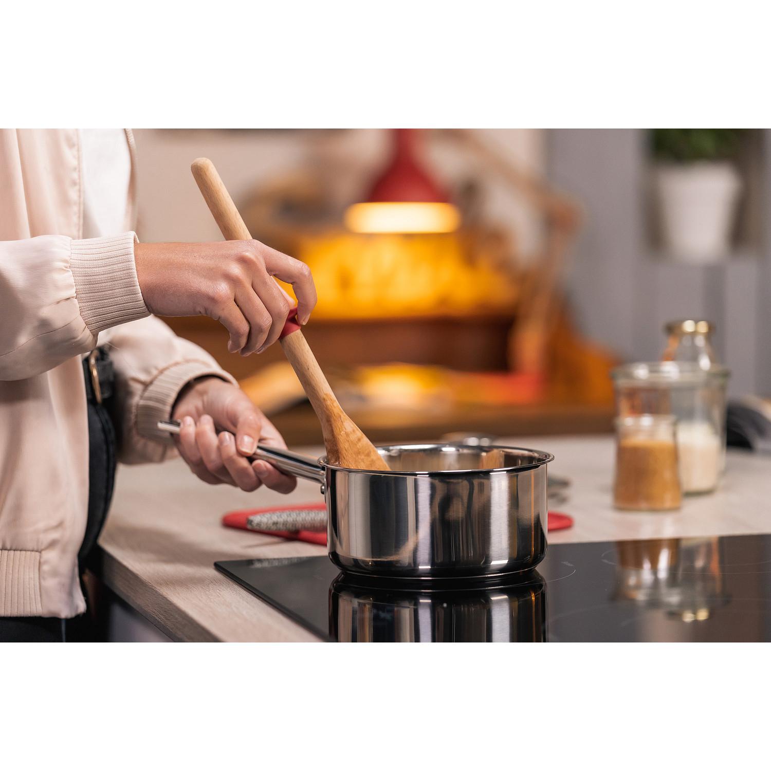 Voir la diapositive 3 : TEFAL Casserole 20 cm inox COOK EAT tous feux dont induction