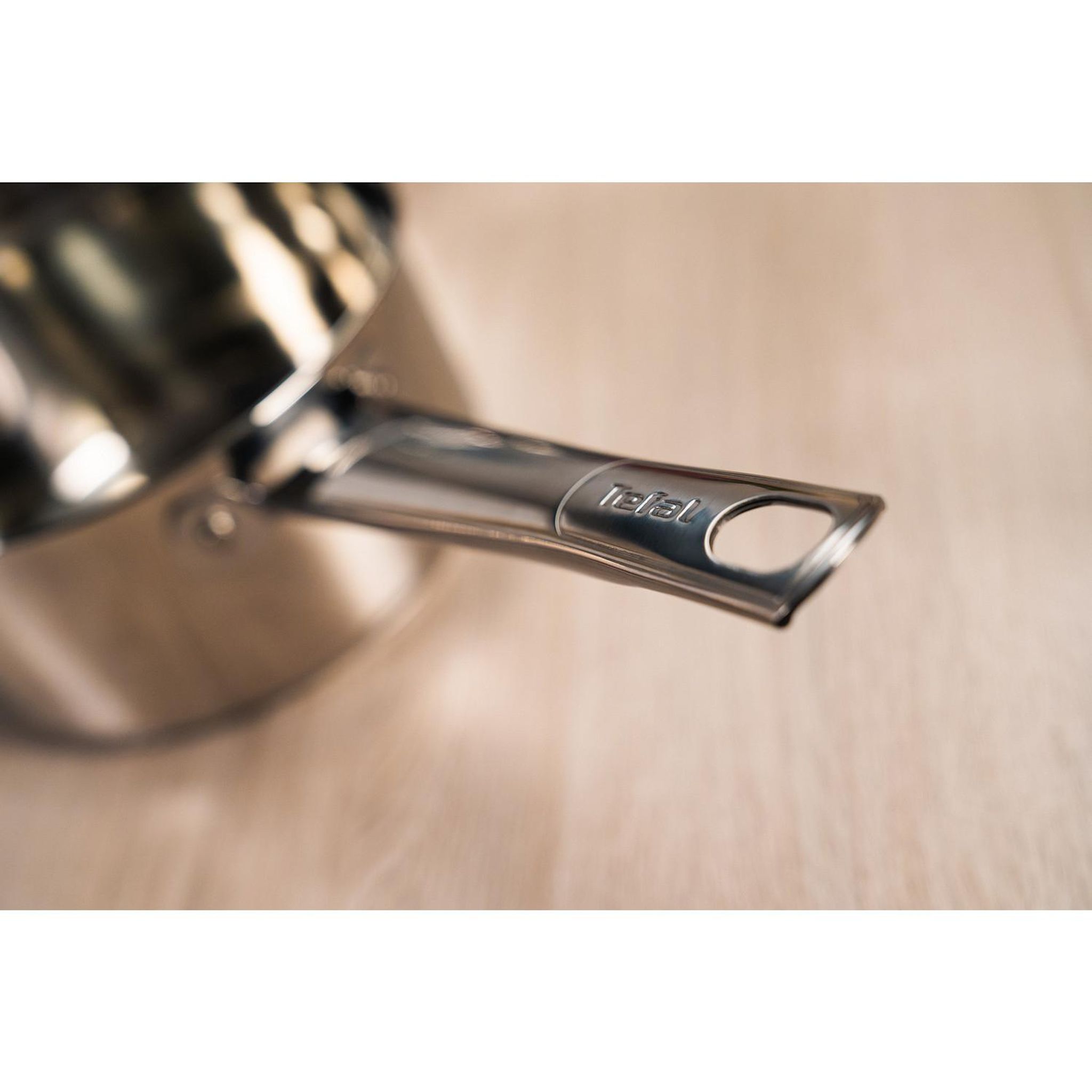 Voir la diapositive 5 : TEFAL Casserole 20 cm inox COOK EAT tous feux dont induction