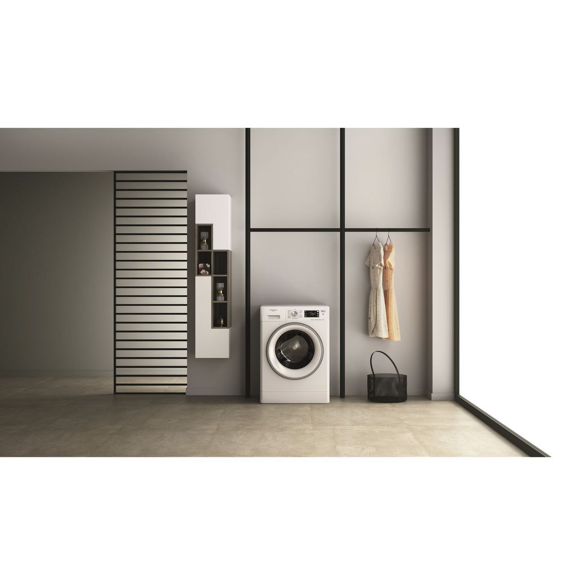 WHIRLPOOL Lave linge hublot FFBP9258SVFR, 9 kg, 1200 T/min