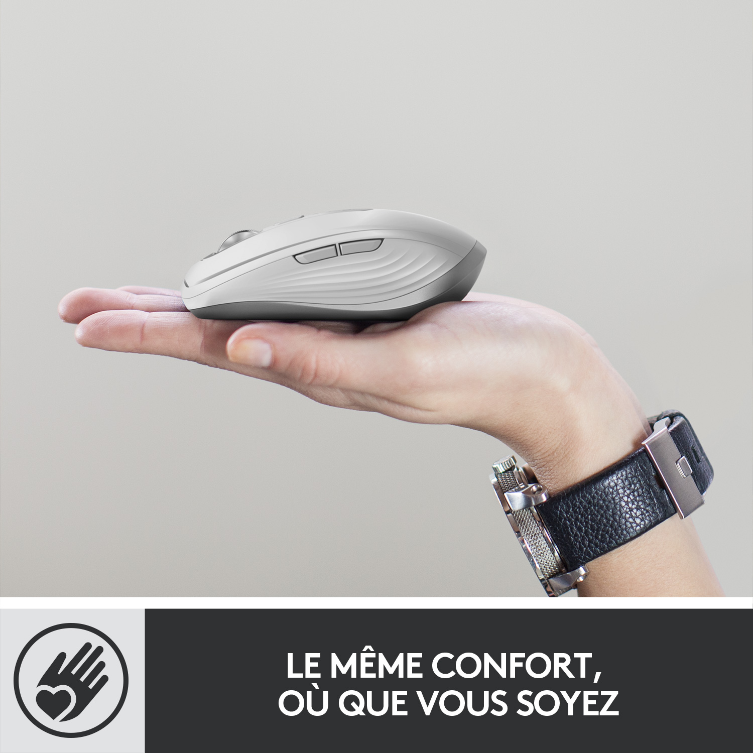 Voir la diapositive 3 : LOGITECH Souris MXANYWHERE3 RS - Rose