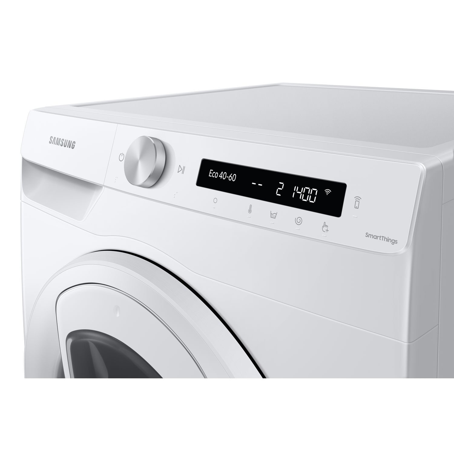 Voir la diapositive 5 : SAMSUNG Lave linge hublot ADD WASH WW90T554DTW, 9 kg, 1400 T/min