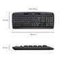Voir la diapositive 9 : LOGITECH Bundle clavier + souris MK720 - Gris et noir