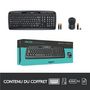 Voir la diapositive 10 : LOGITECH Bundle clavier + souris MK720 - Gris et noir