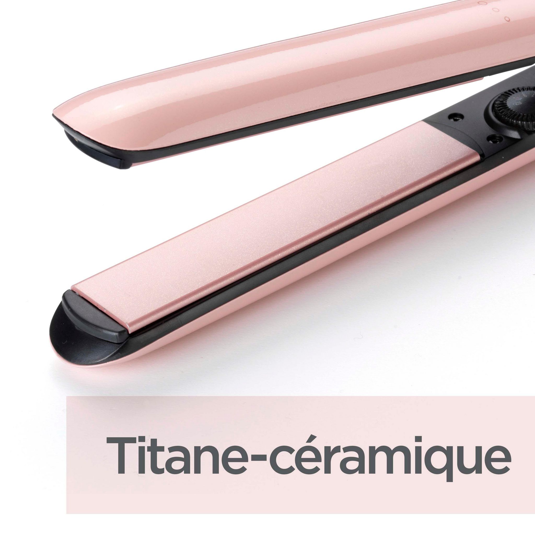 Voir la diapositive 4 : BABYLISS Lisseur céramique 2498PRE - Rose
