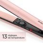 Voir la diapositive 8 : BABYLISS Lisseur céramique 2498PRE - Rose