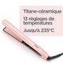 Voir la diapositive 10 : BABYLISS Lisseur céramique 2498PRE - Rose