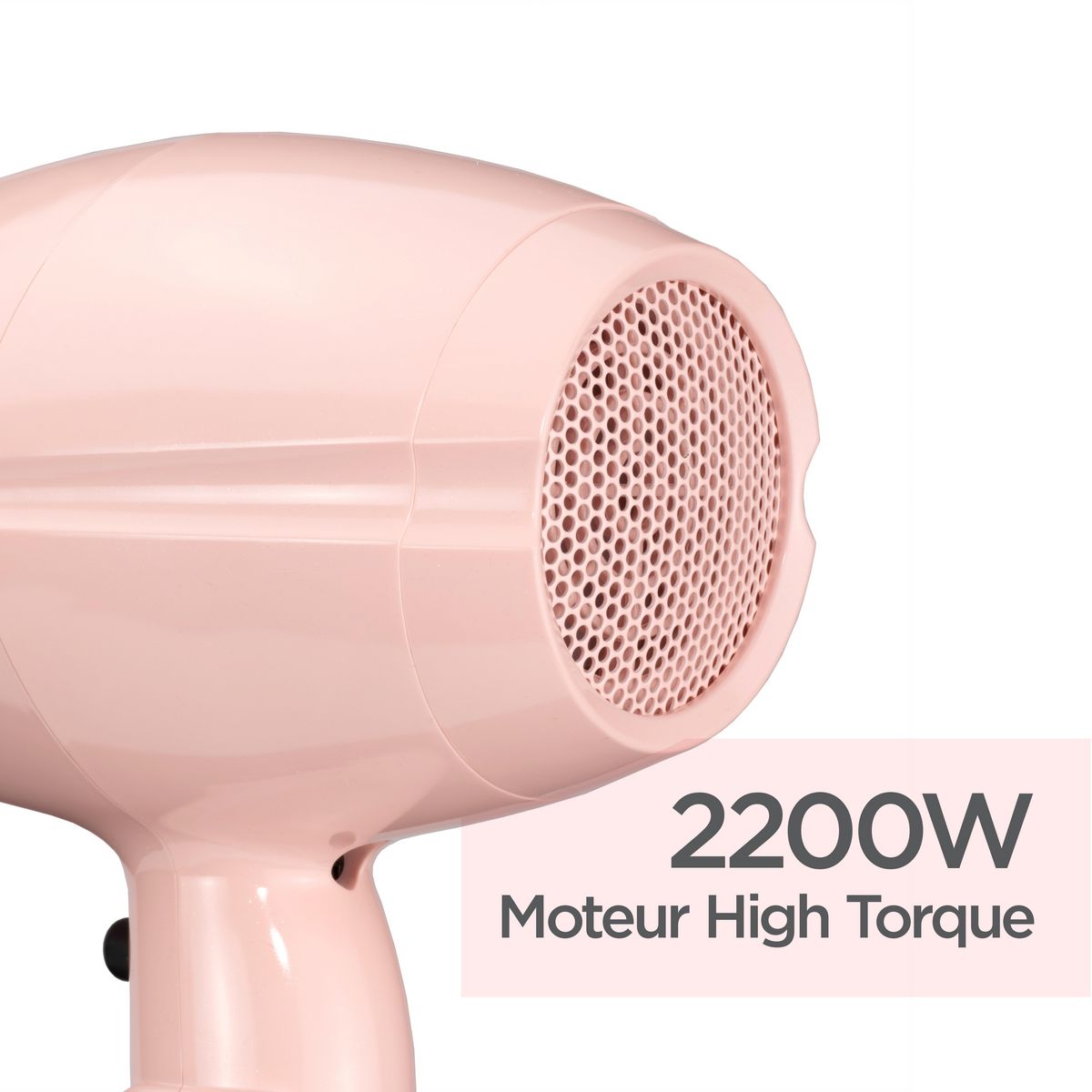 BABYLISS Sèche cheveux fonction ionique 5337PRE - Rose
