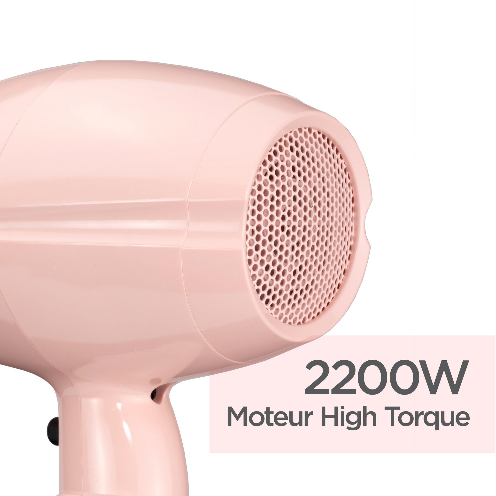 Voir la diapositive 5 : BABYLISS Sèche cheveux fonction ionique 5337PRE - Rose