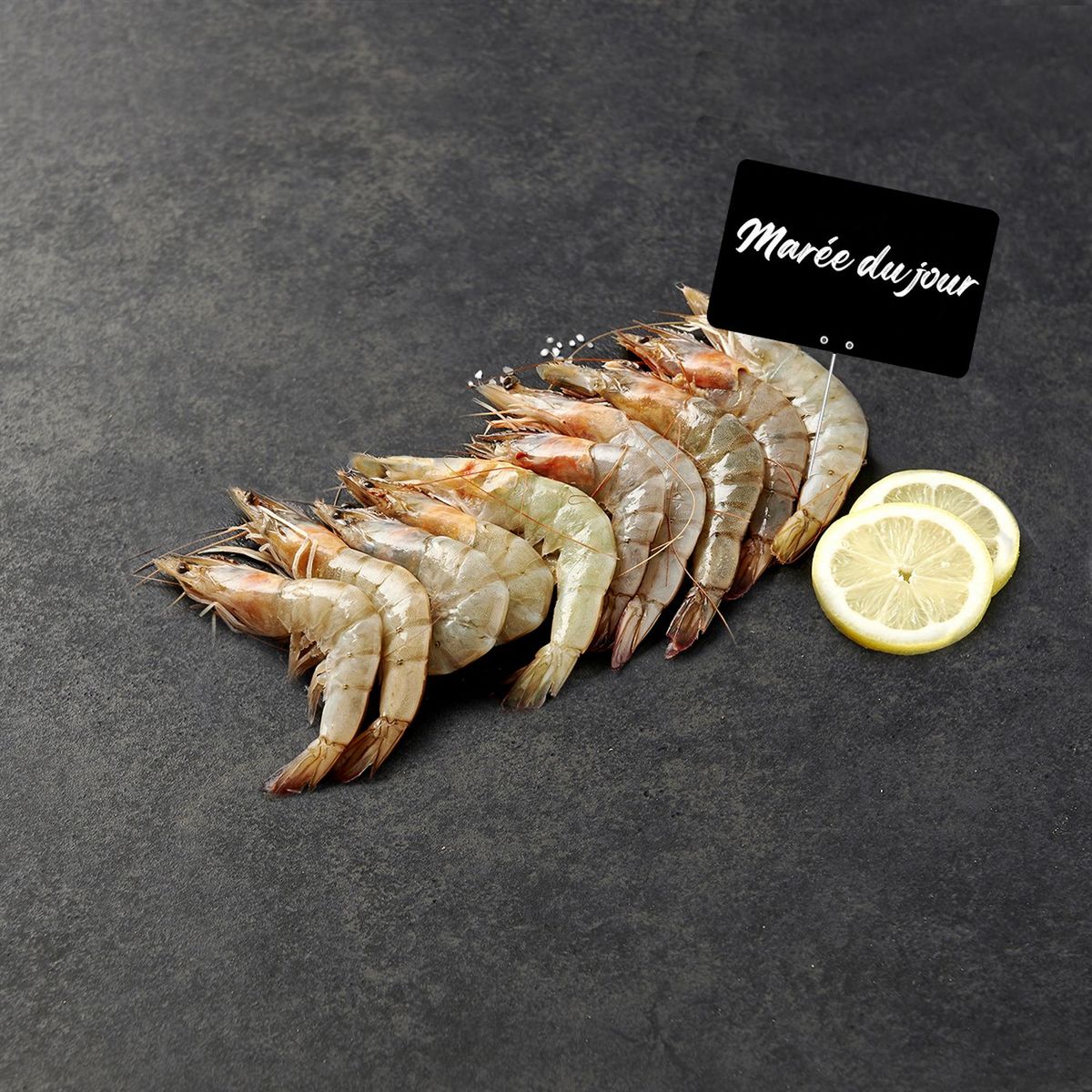 LA MARÉE DU JOUR Crevette moyenne crue 250g