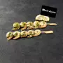 LA MARÉE DU JOUR Brochettes crevettes décortiquées ail et fines herbes 2 pièces 80g