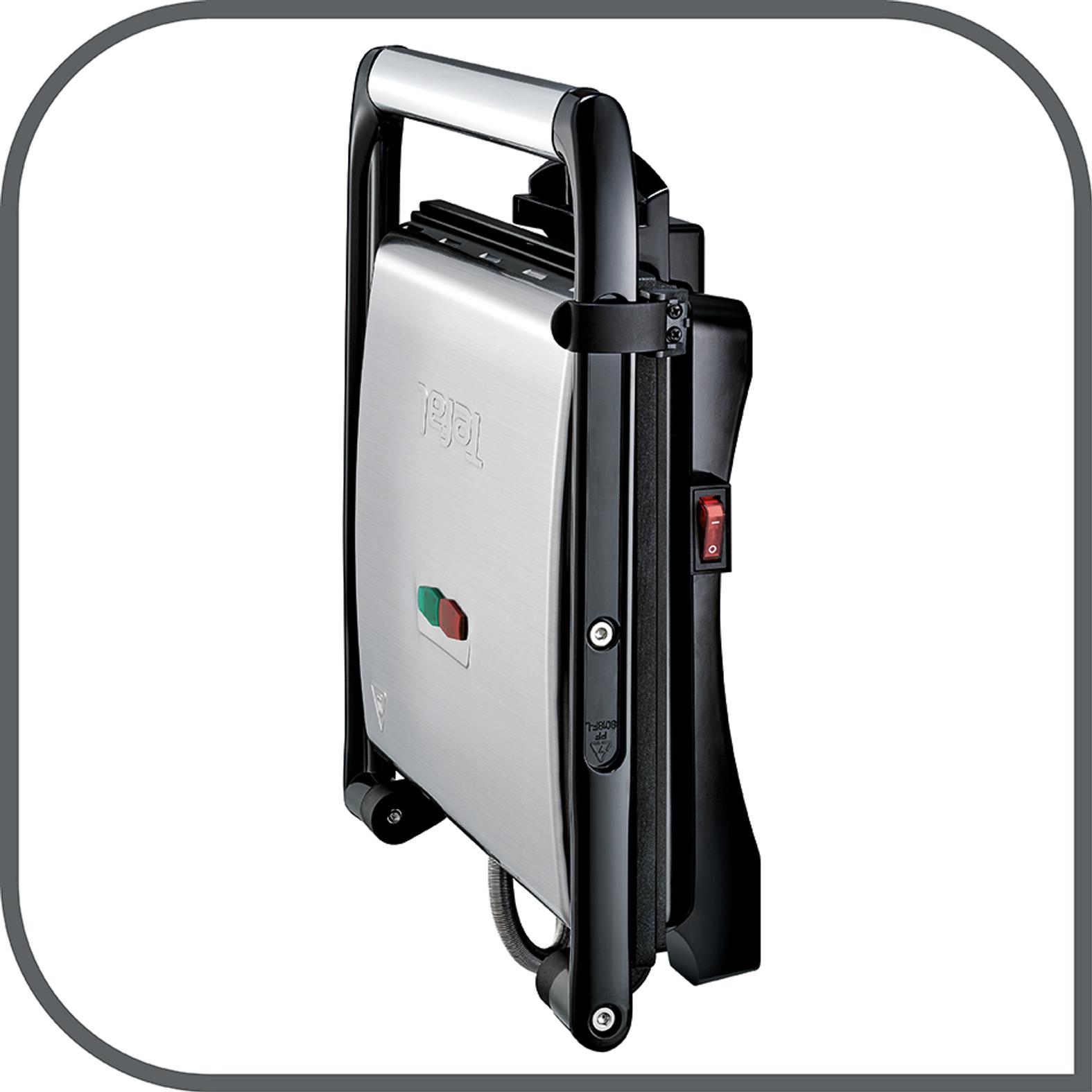 Voir la diapositive 4 : TEFAL Grill viande GC241D12 - Inox