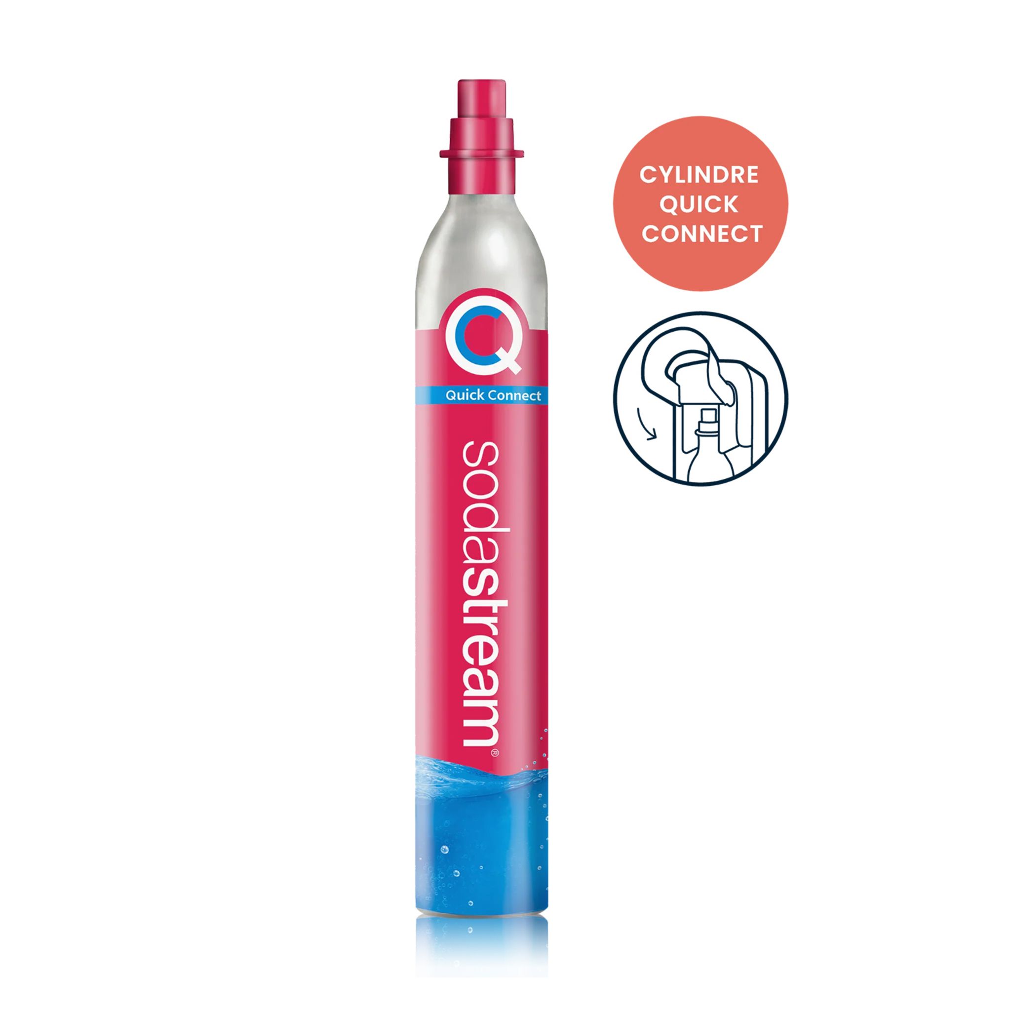 Voir la diapositive 2 : SODASTREAM Cylindre supplémentaire CQC 60L