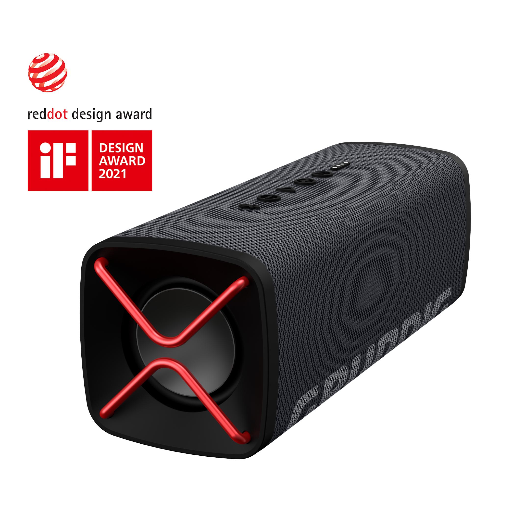 Voir la diapositive 2 : GRUNDIG Enceinte Club Waterproof - Noir