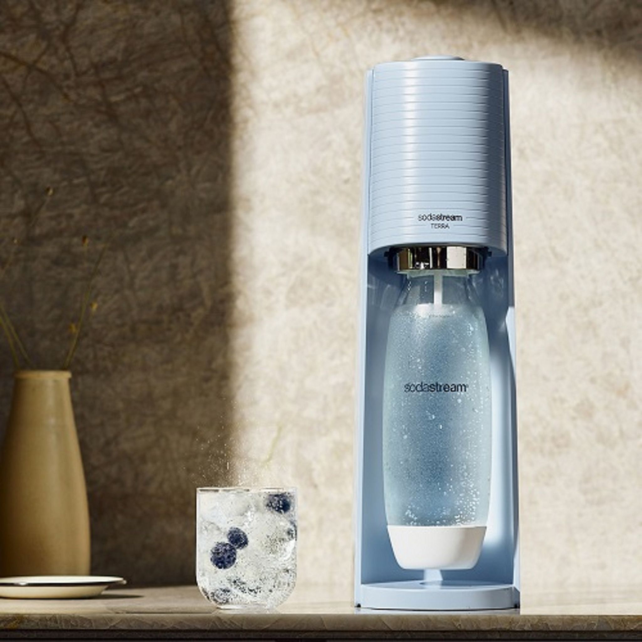 Voir la diapositive 8 : SODASTREAM Machine à soda TERRA - Bleu